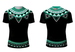 Custom figure skating short sleeve jersey adult youth unisex dynamic power - Figure-skating-jerseys