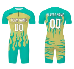 Custom water men speed suit seagrass glow - Men-water-speed-suits
