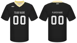 Custom flashy  style adult youth unisex football jersey - Jersey