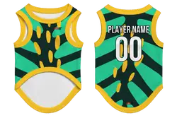 Custom pet basketball jersey autumn blaze - Pets-basketball-jersey