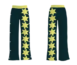 Custom breakaway wide leg pants adult youth unisex starfield style - Wide-leg-pants