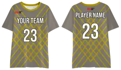 Custom moisture wicking crossed adult youth unisex shirt - Jersey