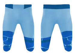 Custom seawater nature adult youth unisex football pants - Football-pants