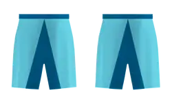 Custom triangle solids adult youth soccer shorts - Short