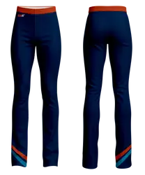 Custom figure skating pants adult youth unisex arctic streaks - Figure-skating-pants