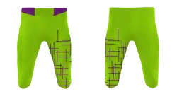 Custom straight lines adult youth unisex football compress pants - Football-pants