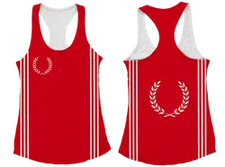 Custom new track racerback sleeveless shirts-style 21 - Shirt-sleeveless