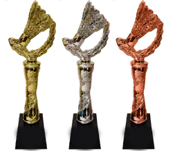 Resin badminton trophies awards - Trophies-awards