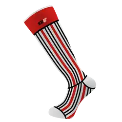 Custom adult youth unisex baseball full calf socks stripe athletic - Socks