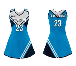 Custom stripes adult youth unisex cheerleading dresses sleeveless jersey - Cheerleading-dress