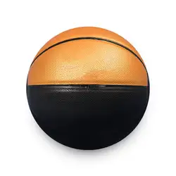 Custom orange & black basketballs - Basketball-balls