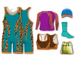 Custom cheetah trail print adult youth unisex powerlifting singlets - Powerlifting-singlets