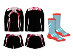 Custom pink camo adult youth volleyball  long sleevejersey - Jersey