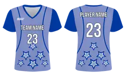 Custom bottom stars adult youth soccer jersey - Jersey