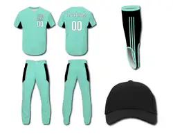 Custom bottom arms stripe adult youth unisex baseball jersey - Jersey