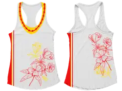 Custom new track racerback sleeveless shirts-style 11 - Shirt-sleeveless