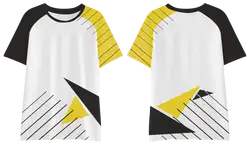 Custom moisture-wicking arm & bottom lines adult youth unisex shirt - Pickleball-jerseys