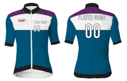 Custom fine adult youth unisex cycling short sleeve - Jersey