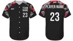 Custom sleeves camo adult youth unisex softball jersey - Jersey