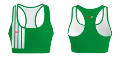 Custom  adult youth unisex sports bra stylish stripe - Track-sports-bras