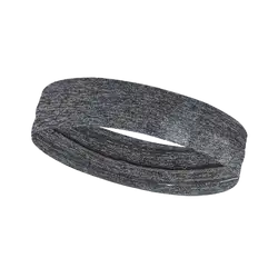 Custom heather grey yoga headband - Yoga-headband