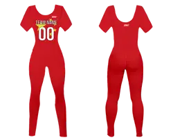 Custom women short sleeve dance bodysuit silk road - Dance-bodysuits