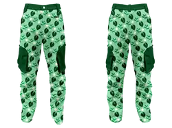 Custom fishing pants adult youth unisex foliage fusion - Fishing-pants