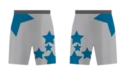 Custom top half star adult youth unisex soccer shorts - Short