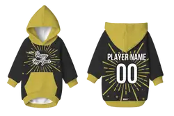 Custom pet holiday hoodie midnight spark - Pets-hoodie