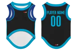 Custom pet nba basketball jersey replica fetch the star - Pets-basketball-jersey