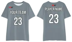 Custom slate gray comfort adult youth unisex t shirt - Jersey