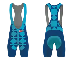 Custom orbito adult youth unisex cycling bib - Cycling-bibs