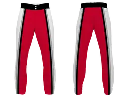 Custom two light color adult youth unisex baseball pants - Baseball-pants