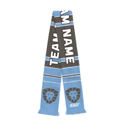 Custom fan scarf cool slate - Fan-scarves