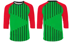 Custom watermelon design  3/4 sleeve adult youth unisex shirt - Shirt-3-4-sleeve