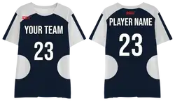 Custom moisture wicking loop adult youth unisex shirt - Jersey