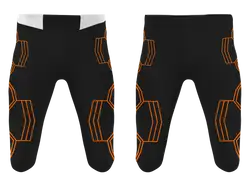 Custom lines design  adult youth unisex no belts football pants - Football-pants