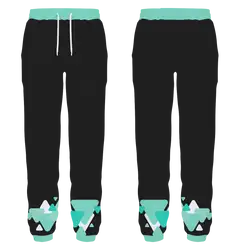 Custom dance joggers adult youth unisex triangular flux - Dance-joggers