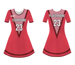 Custom v-stylish adult youth unisex cheerleading dresses short sleeve jersey - Cheerleading-dress