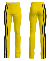 Custom figure skating pants adult youth unisex sleek lines - Figure-skating-pants