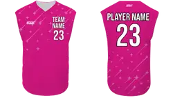 Custom moving stars sleeveless adult youth unisex softball jersey - Jersey
