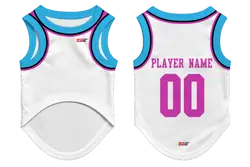 Custom pet nba basketball jersey replica flaming fur - Pets-basketball-jersey