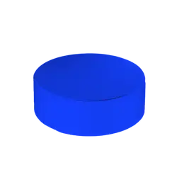 Custom hockey puck blue - Hockey-pucks