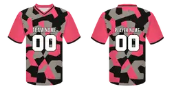 Custom superb camo design adult youth unisex football long jersey - Jersey
