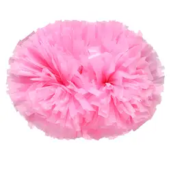 Custom cheerleading pom poms matte pink - Pom-poms