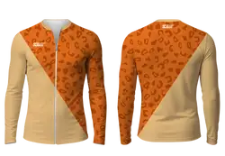 Custom figure skating zipper long sleeve jersey adult youth unisex prime performance - Figure-skating-jerseys