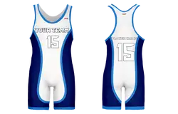 Custom two-tone adult youth unisex powerlifting singlets - Powerlifting-singlets