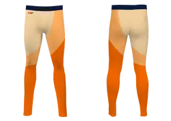 Custom cycling tights adult youth unisex colorful symmetry - Cycling-tights