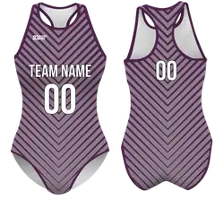 Custom water women speed suit purple lining - Women-water-speed-suits
