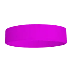 Custom adult youth unisex solid fuschia headband - Head-band
